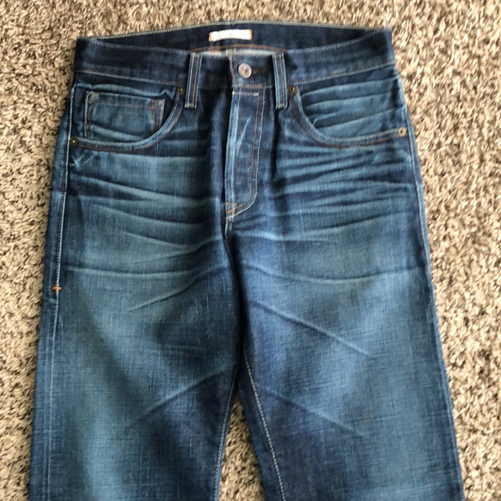 imogene + willie Blue Straight Leg Jeans